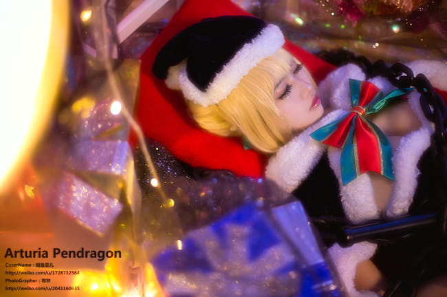 Fate,saber,圣诞,COS,