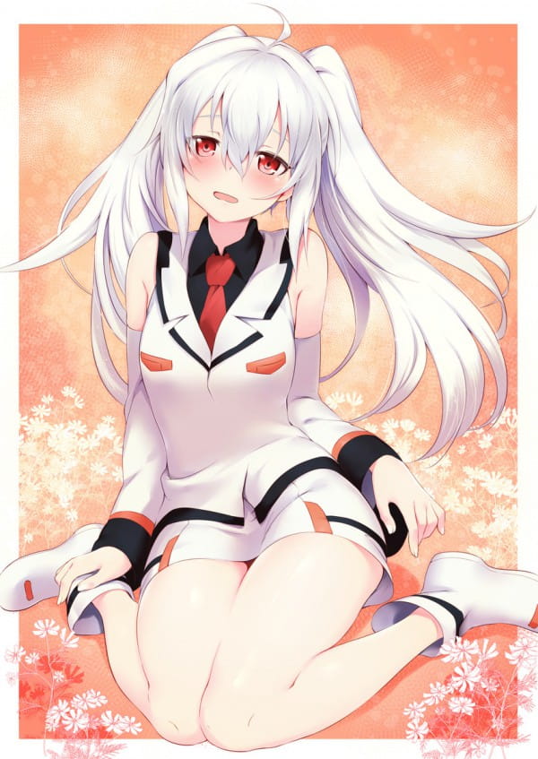 银发,艾拉,手机壁纸,