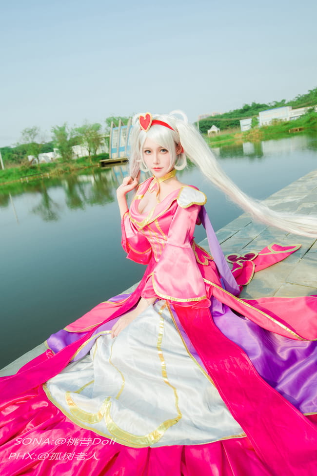 英雄联盟,娑娜,甜心宝贝,cosplay