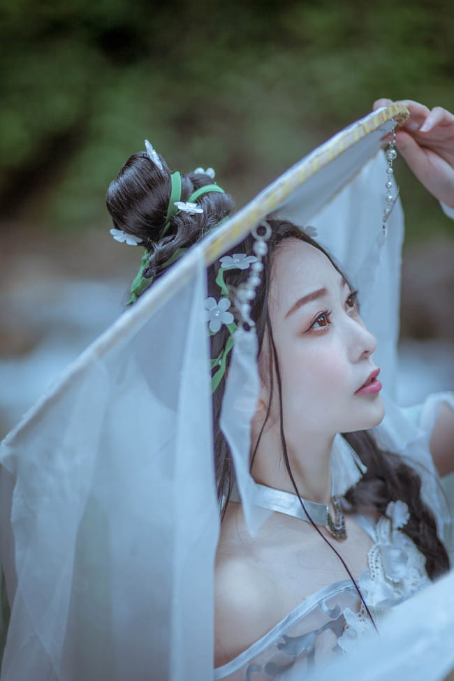 小龙女,cosplay,道姑,