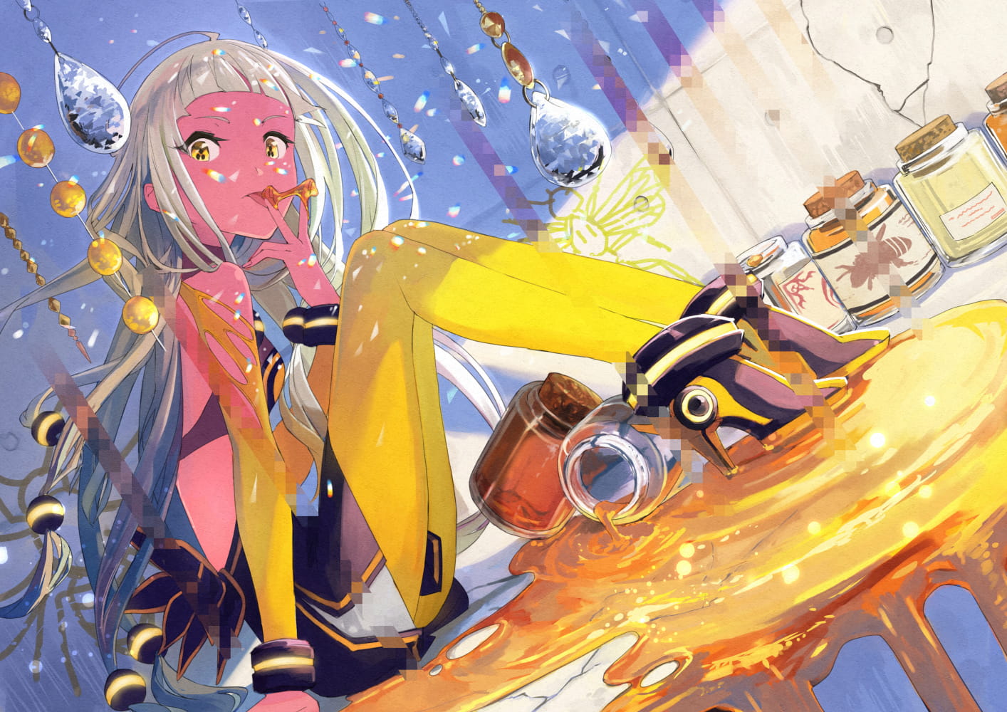 美腿,二次元,少女,
