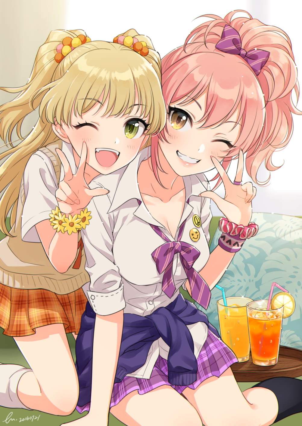 闺蜜,少女,萌娘,