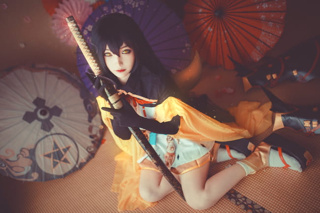 阴阳师,妖刀姬,cosplay,ssr