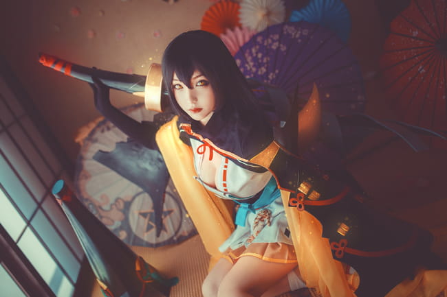 阴阳师,妖刀姬,cosplay,ssr
