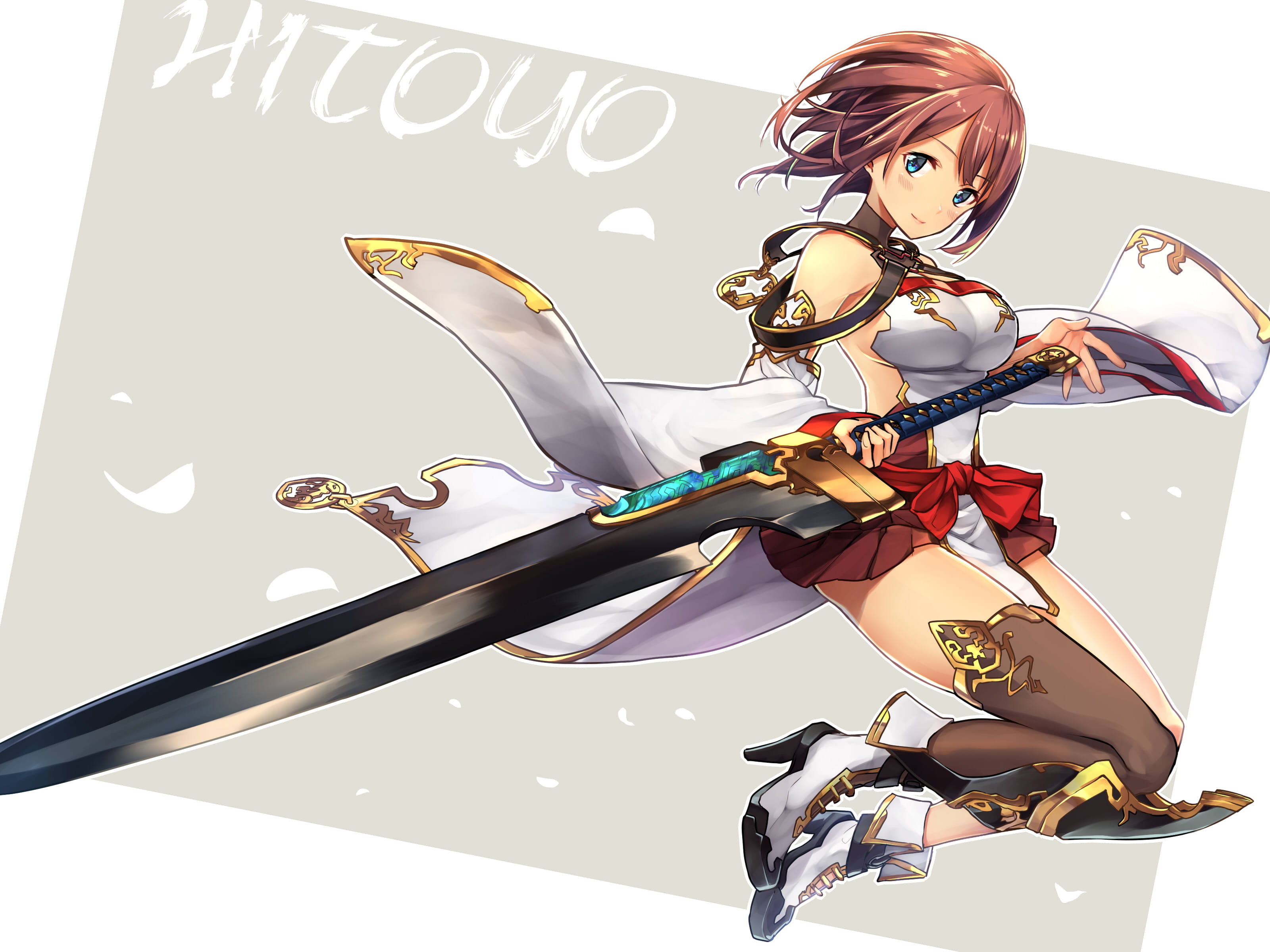 剑士,动漫,少女,