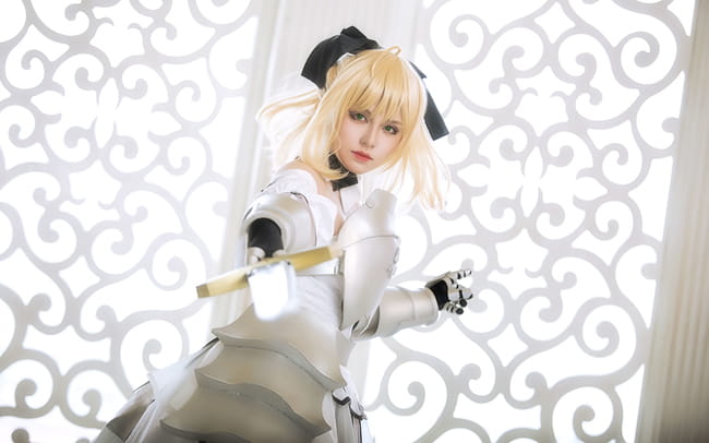 SaberLily,fate,cosplay,