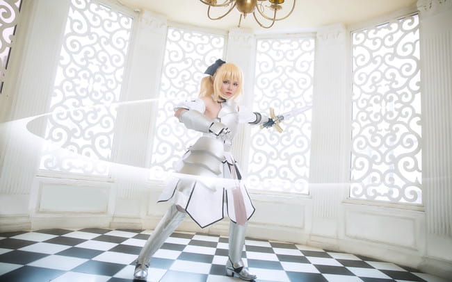 SaberLily,fate,cosplay,