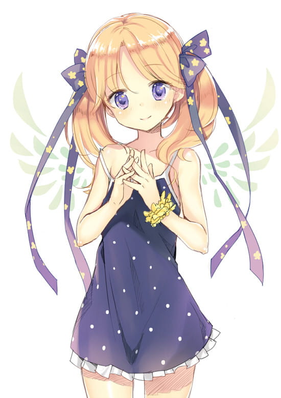 双马尾,少女,萌妹子,