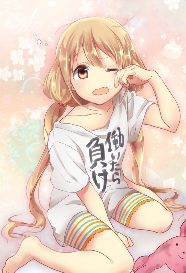 双马尾,少女,萌妹子,