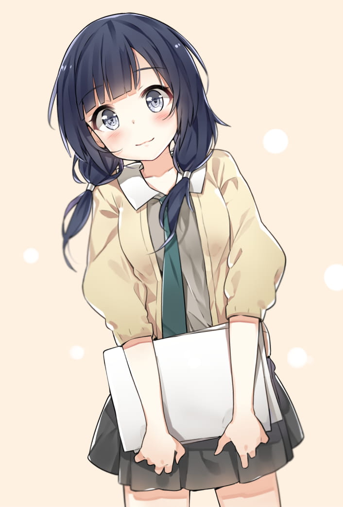 双马尾,少女,萌妹子,