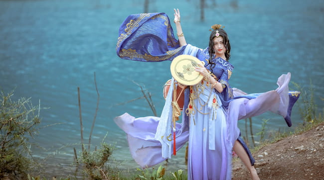 罗姆之舞,剑网三,cosplay,腿控福利