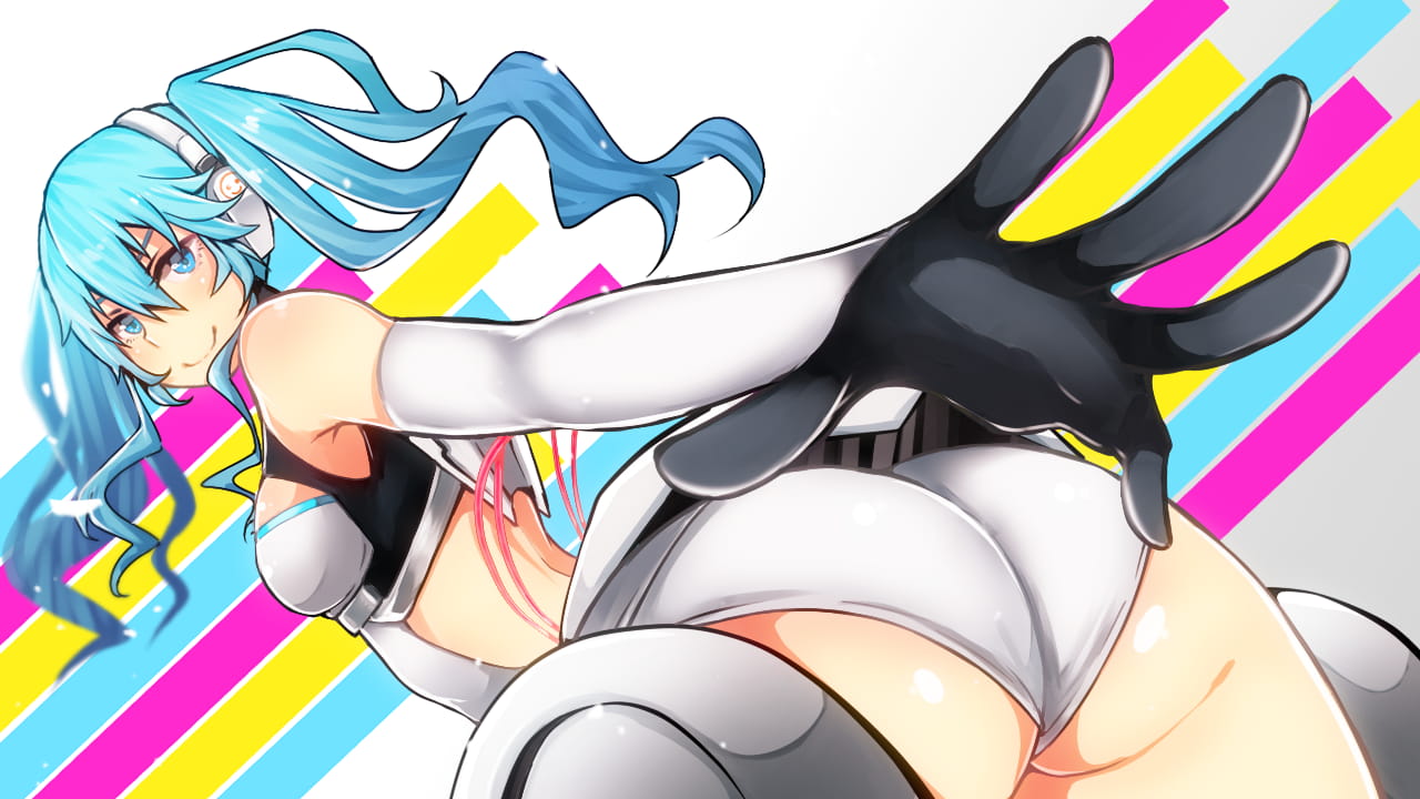 赛车女郎,初音未来,电脑壁纸,