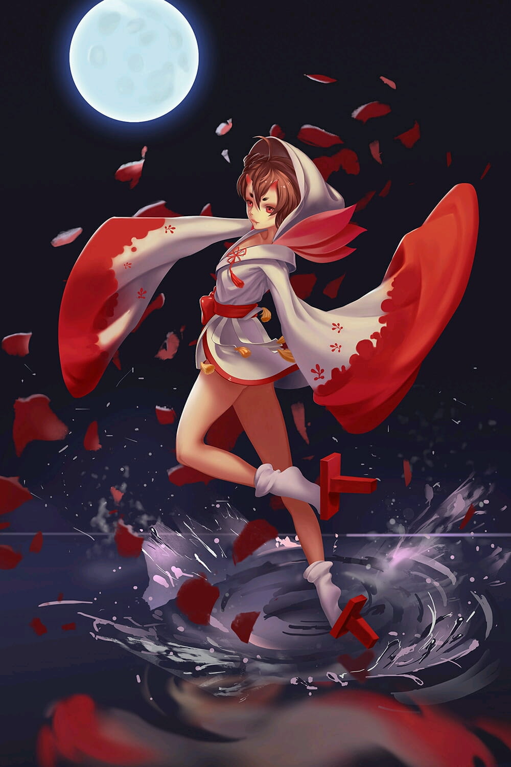 和风,阴阳师,手机壁纸,