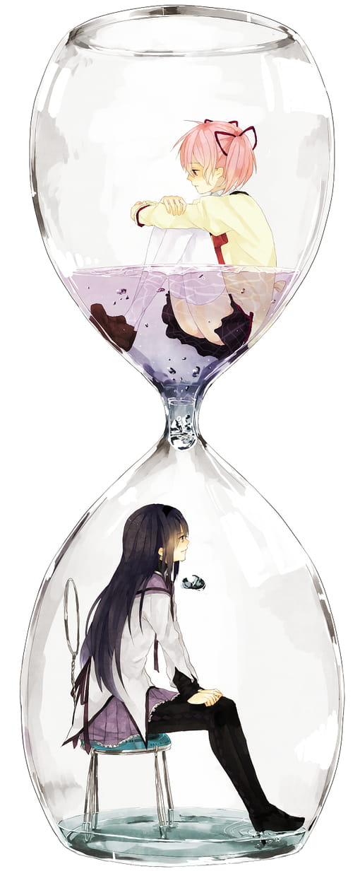 少女,插画,P站