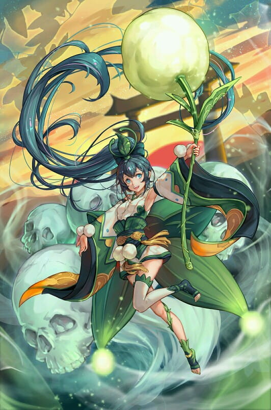 萤草,手机壁纸,阴阳师