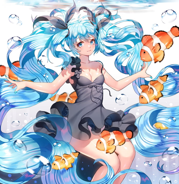 初音,深海少女,图包