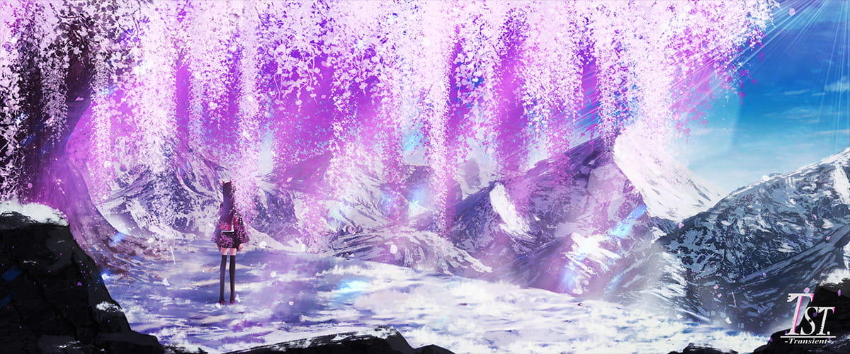 风景插画,P站画师推荐