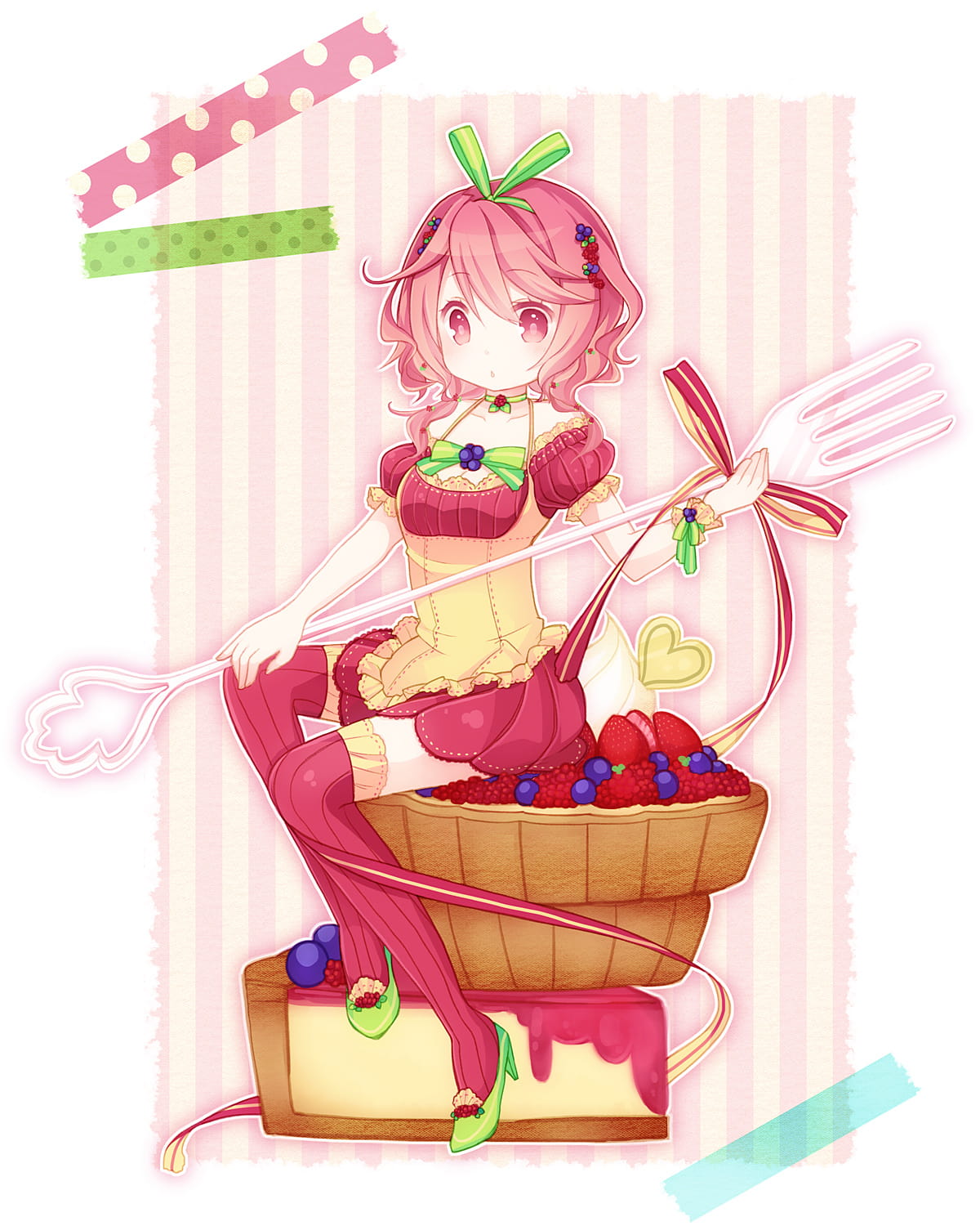 少女,P站,插画
