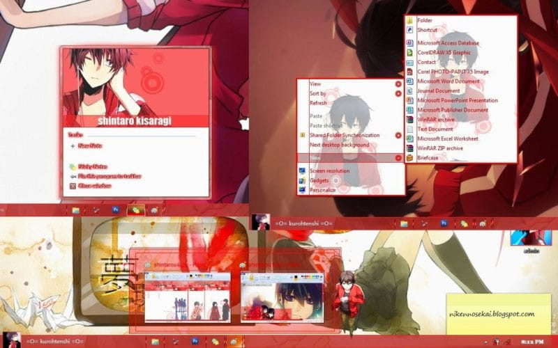 阳炎计划,如月伸太郎,Kagerou Project,win7电脑主题