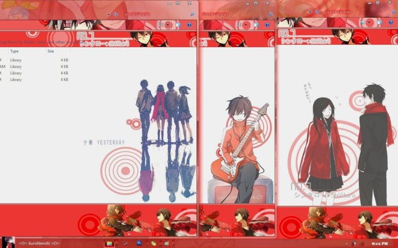 阳炎计划,如月伸太郎,Kagerou Project,win7电脑主题