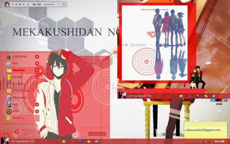 阳炎计划,如月伸太郎,Kagerou Project,win7电脑主题