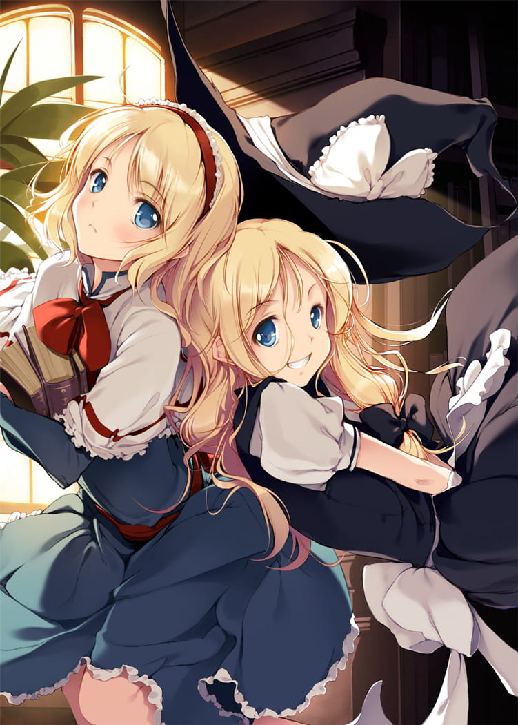 金发,少女,二次元