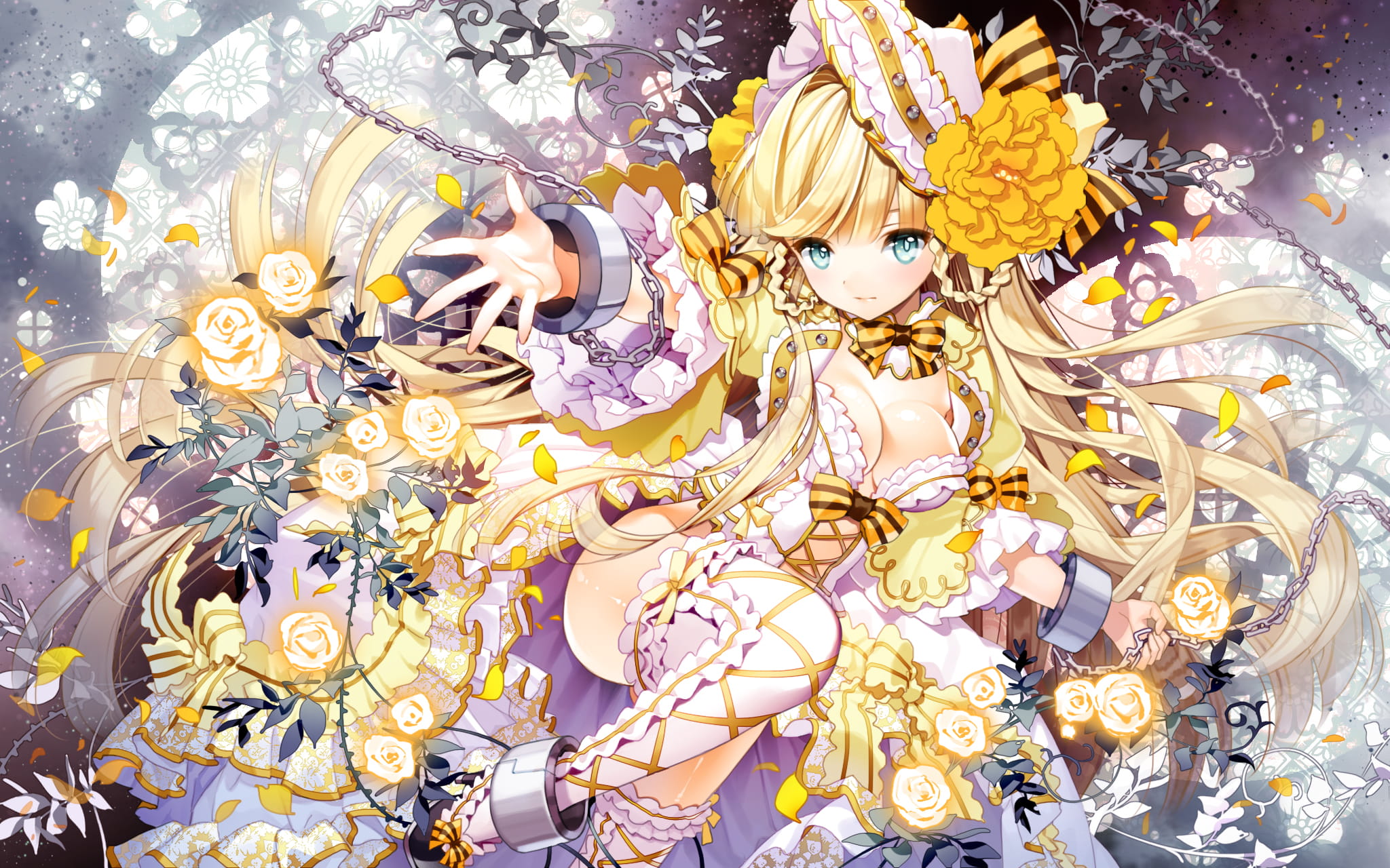 金发,少女,二次元
