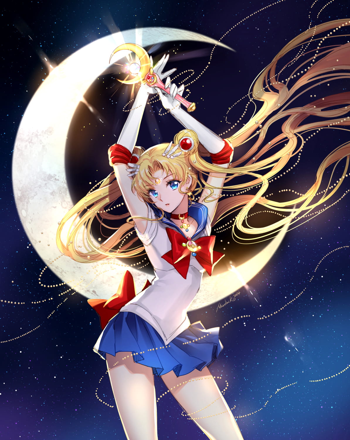 金发,少女,二次元