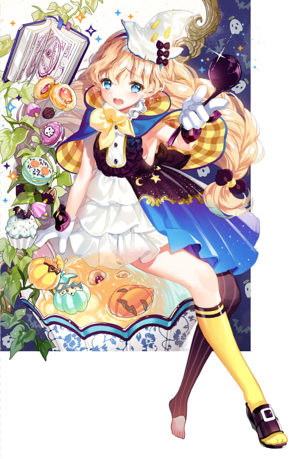 金发,少女,二次元