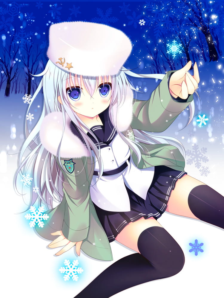 少女,插画