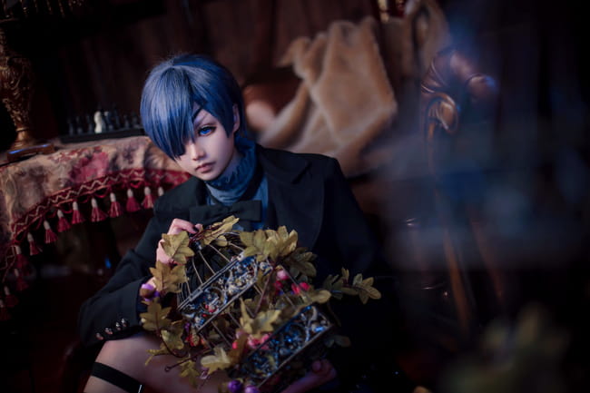 黑执事,夏尔,cosplay,可爱的男孩子