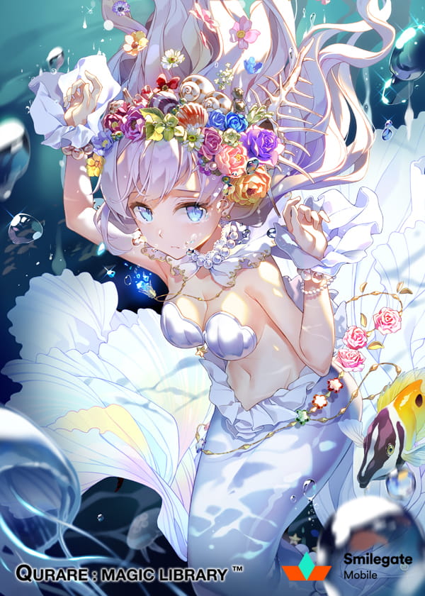 美人鱼,少女,萌女,图包,本子