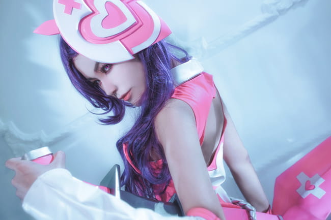 王者荣耀,荆轲,cosplay,爱心护理