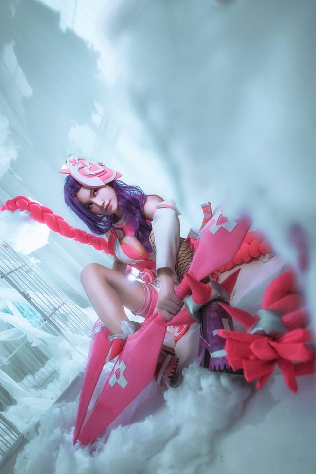 荆轲,王者荣耀,cosplay,爱心护理