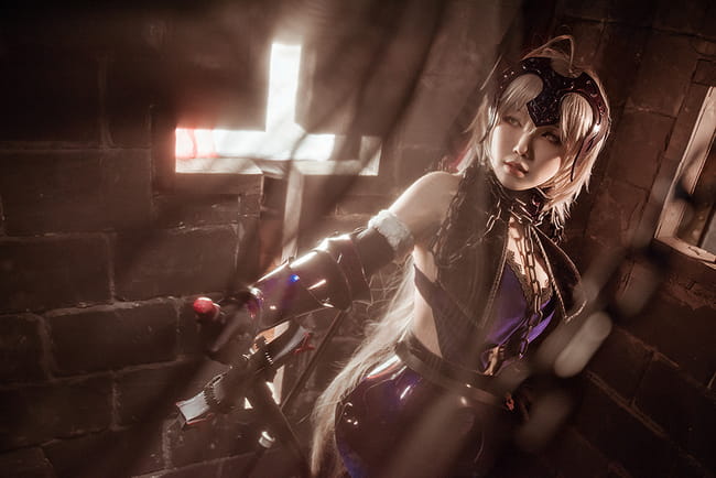 贞德,cosplay,fgo