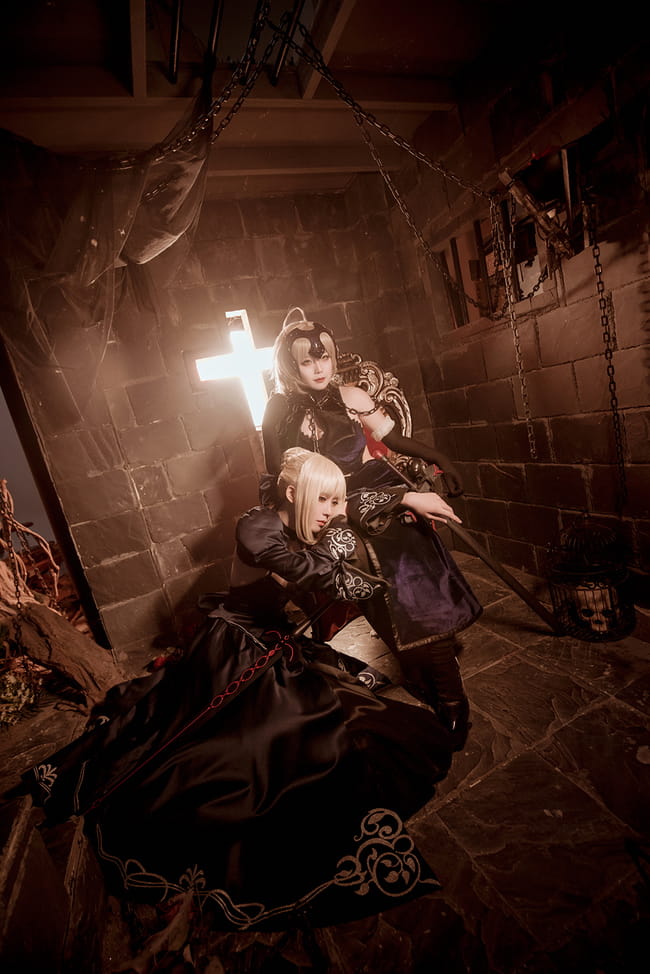 贞德,cosplay,fgo