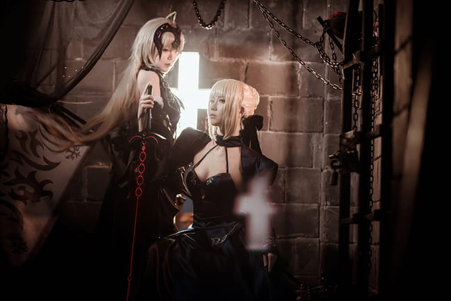 贞德,cosplay,fgo