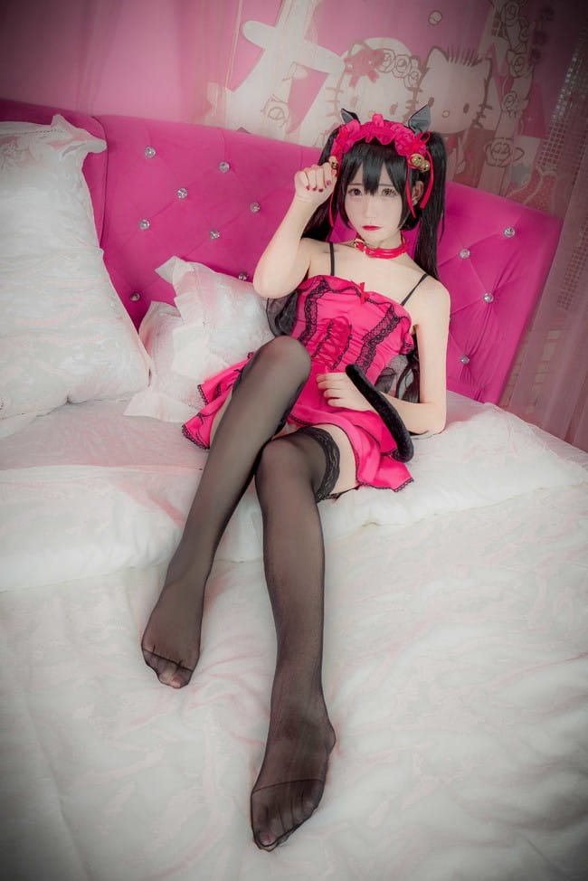 约会大作战,时崎狂三,黑猫,cosplay
