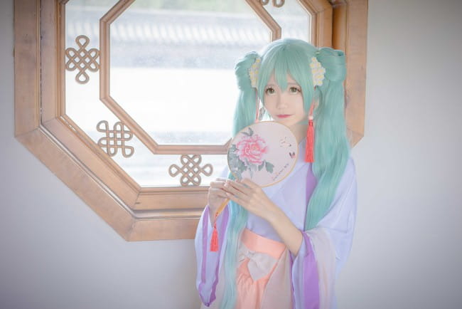初音未来,cosplay,汉服