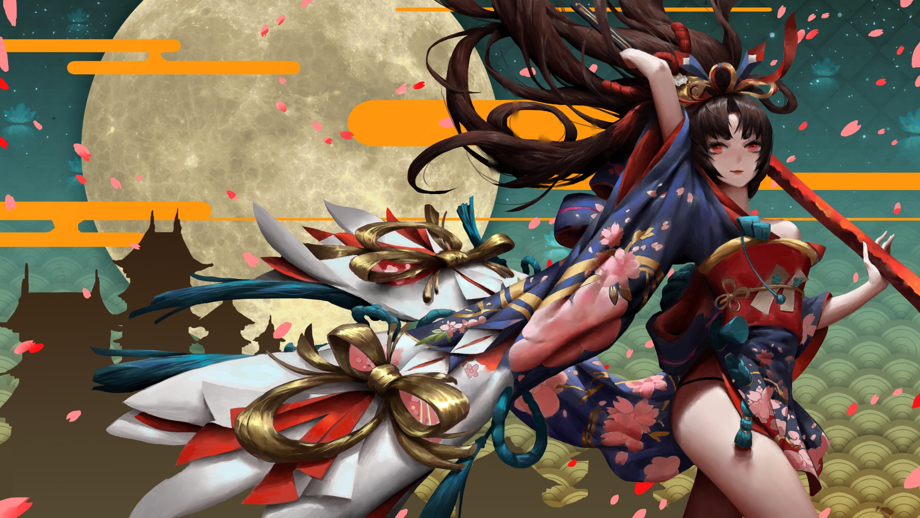 和风,阴阳师,电脑壁纸