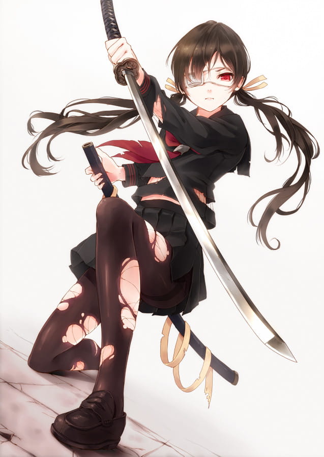 水手服,过膝袜,JK,女学生穿校服图片