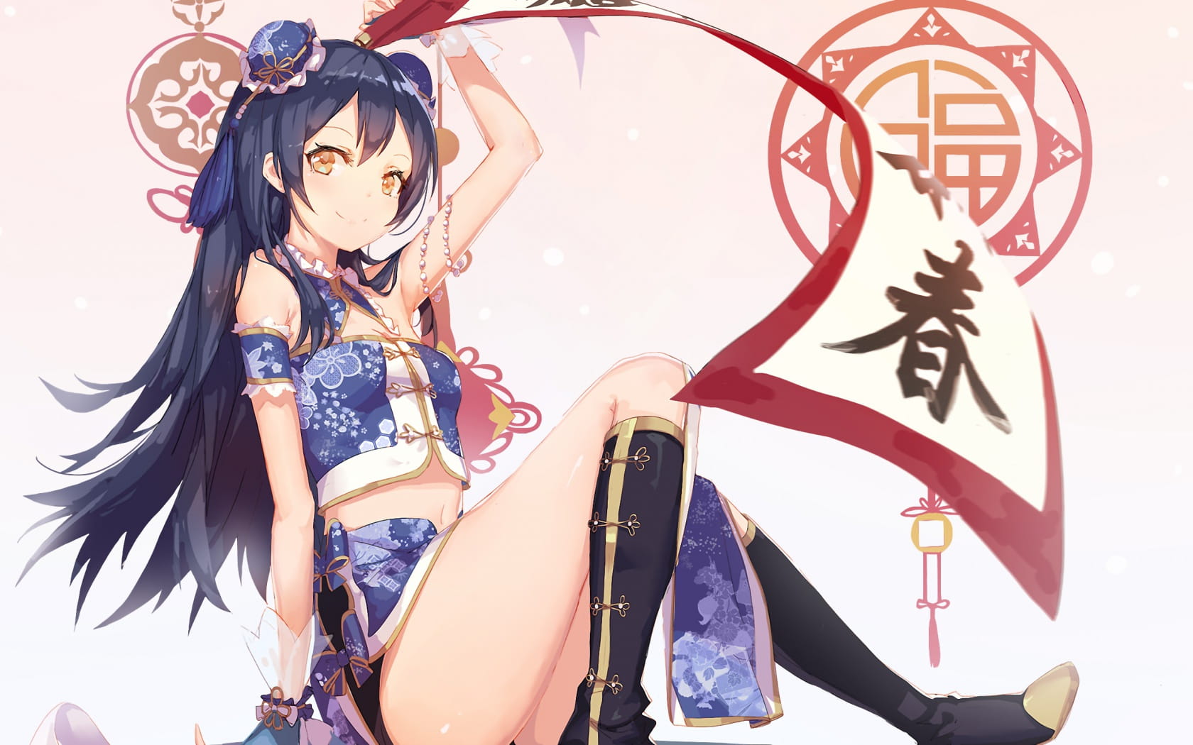 lovelive,园田海未,萌图,电脑壁纸