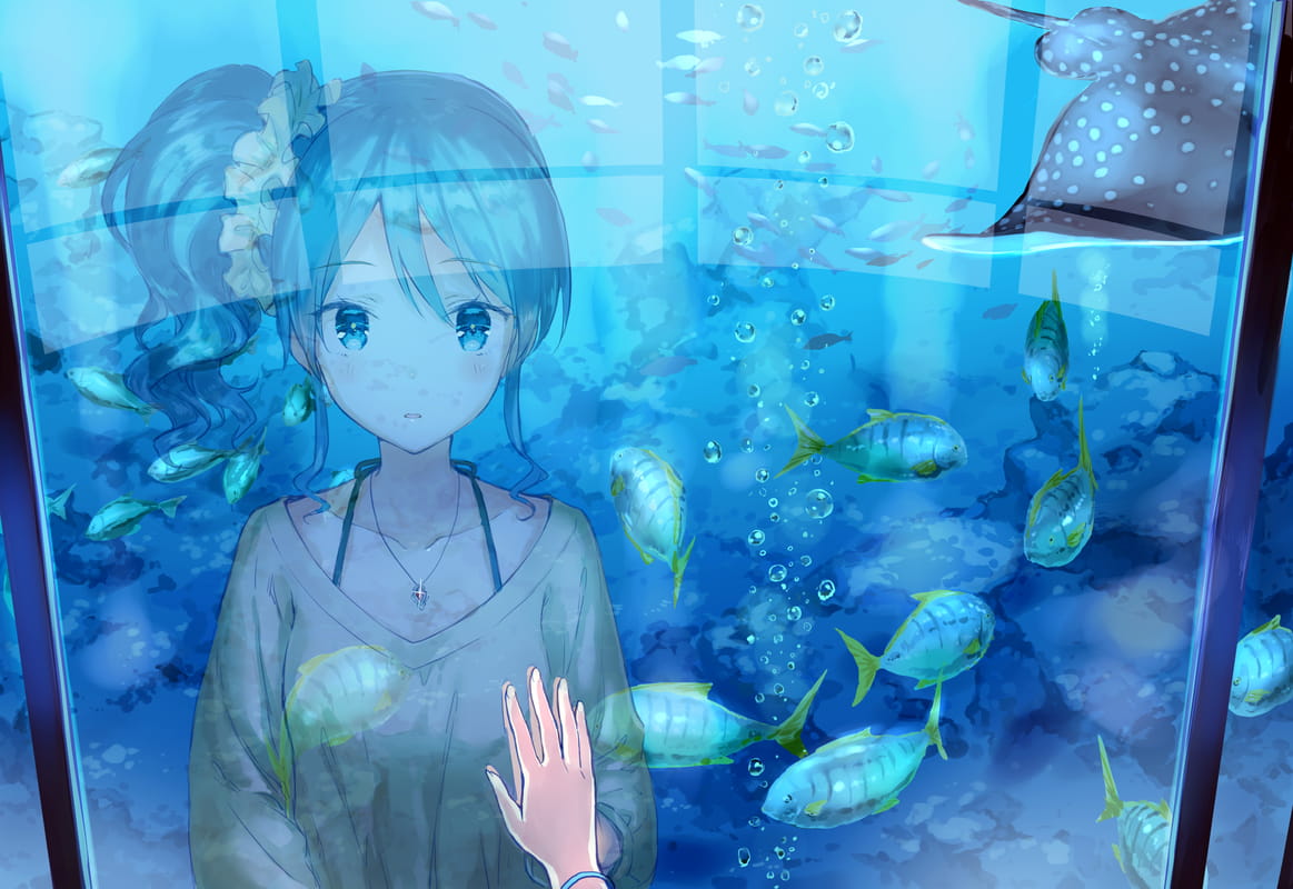 P站,插画,少女,萌图