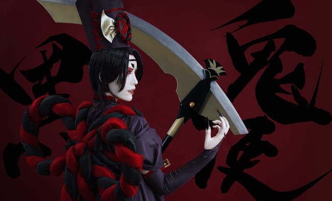 阴阳师,鬼使黑鬼使白cosplay,网易手游,