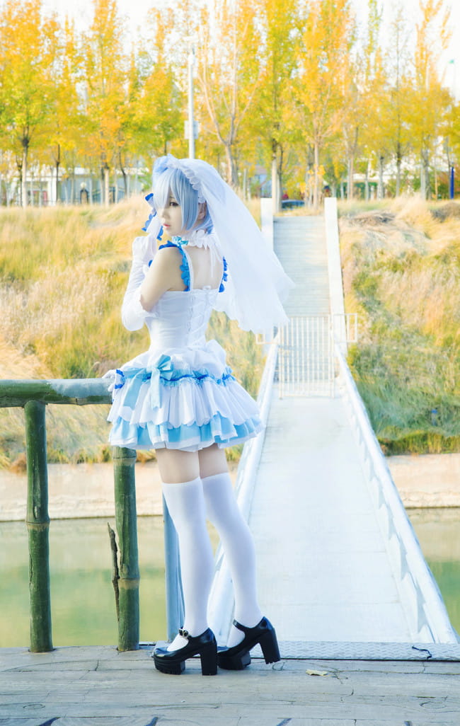 蕾姆.花嫁,re0,cosplay
