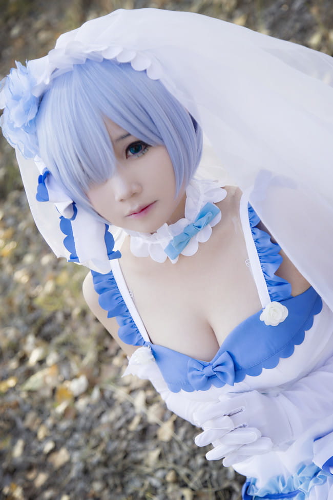 蕾姆.花嫁,re0,cosplay