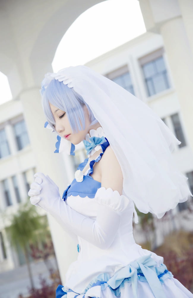 蕾姆.花嫁,re0,cosplay