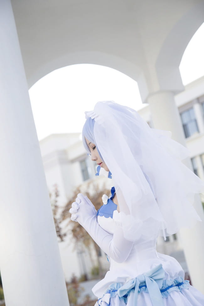 蕾姆.花嫁,re0,cosplay
