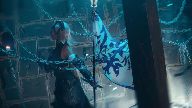 fgo,贞德,黑贞,cos