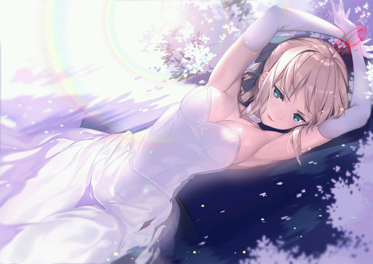 婚纱,少女,花嫁
